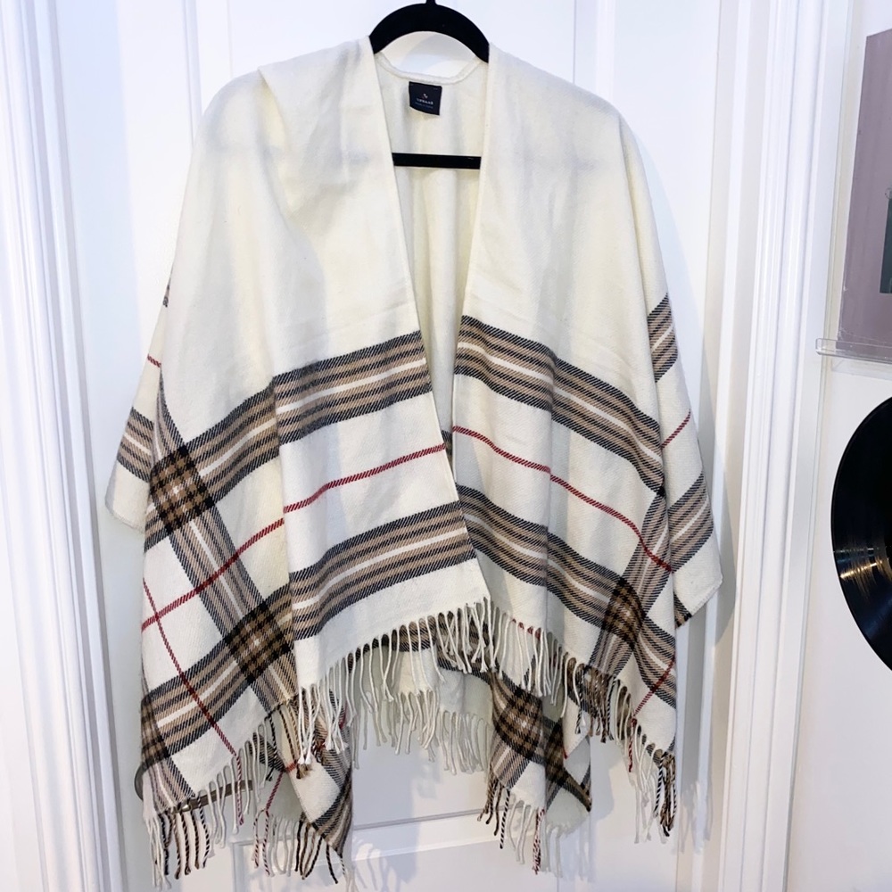 Plaid shawl